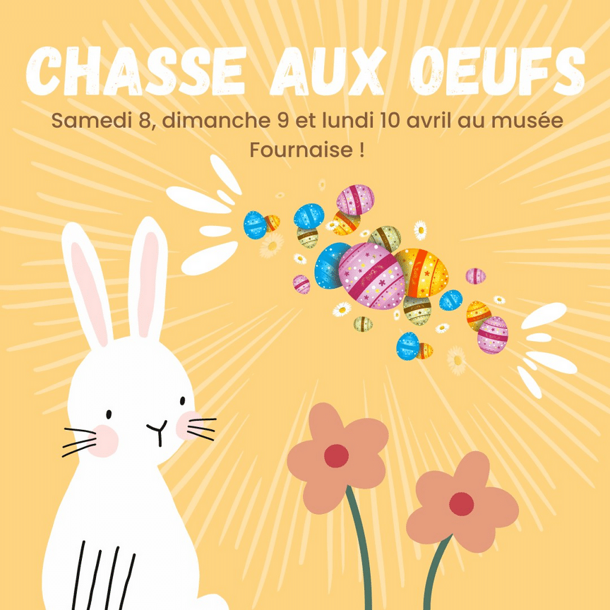Chasse aux oeufs Musée Fournaise Chatou