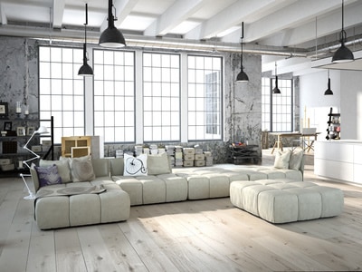 Verriere esprit loft industriel