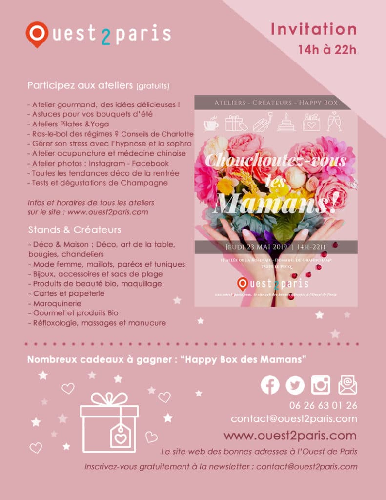 Chouchoutez-vous les mamans _ Jeudi 23 mai 2019