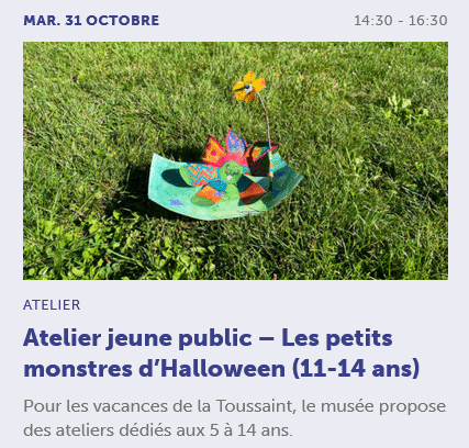 Les petits monstres d halloween 