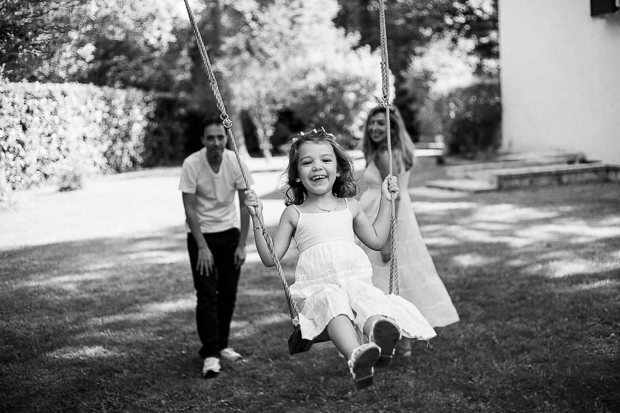 Bulles de joie Seance photo famille exterieur Yvelines