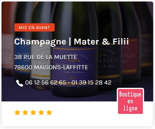 Champagne Mater & Fili Paris Ouest