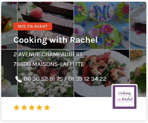 Cooking With Rachel Ouest de Paris