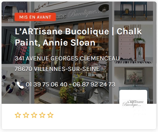 L'Artisane Bucolique Chalk Pain Annie Sloan Paris Ouest