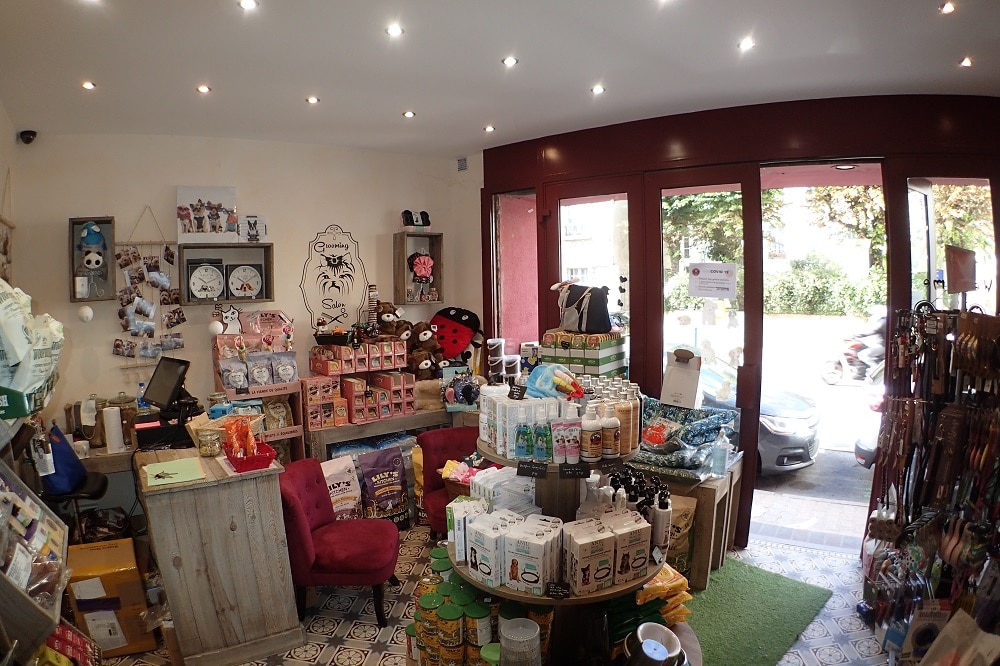 Chez Pompon Toilettage animaux et boutique our animaux ouest de Paris