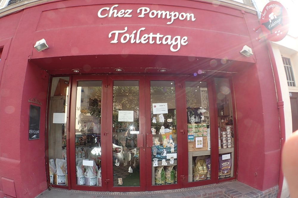 Chez Pompon Toilettage animaux et boutique our animaux ouest de Paris