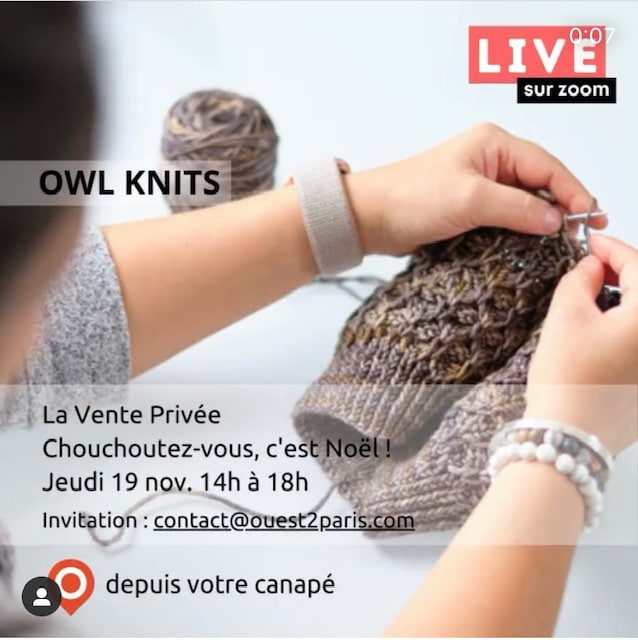 OWL KNITS ouest de Paris