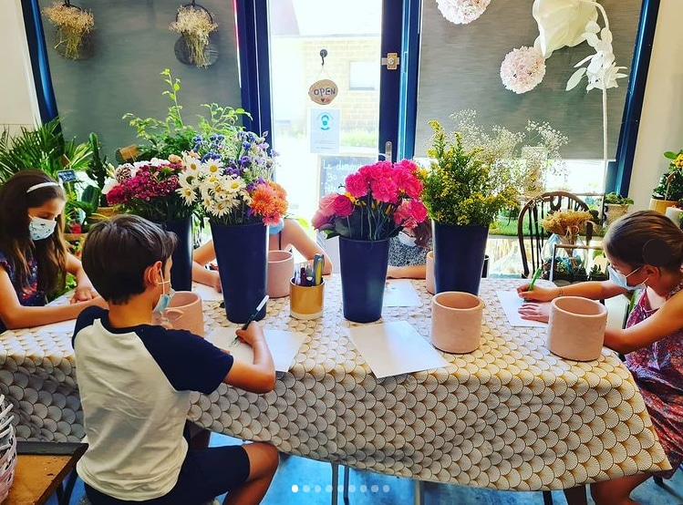 Mon panier a fleurs - Saint Germain en Laye Atelier Enfant