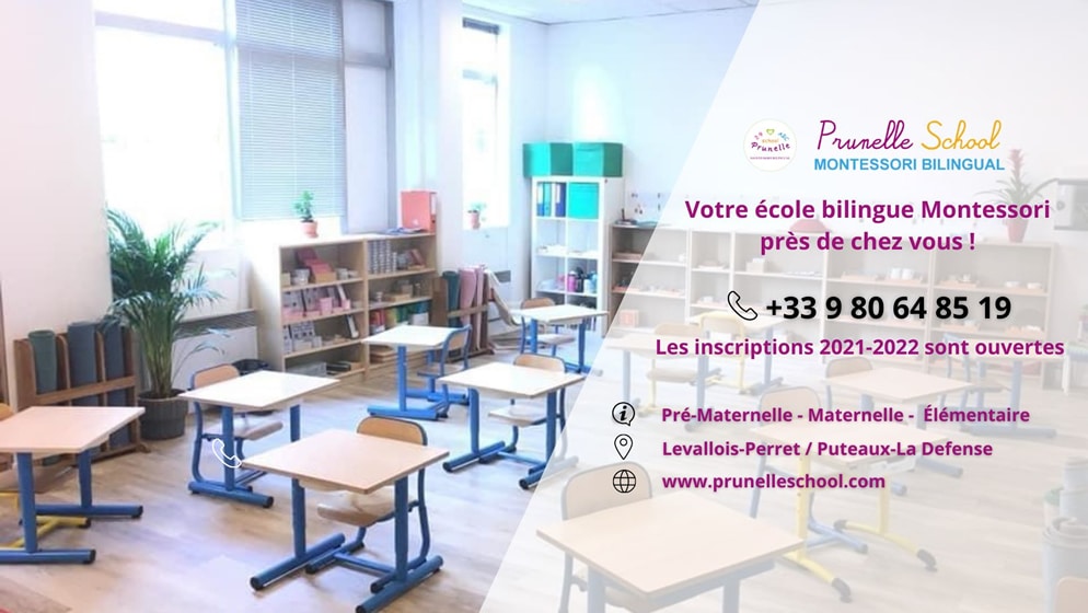 Prunelle School à Puteaux et à Levallois Perret Paris Ouest