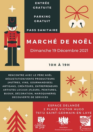 Marche de Noel 19 decembre Saint Germain en Laye