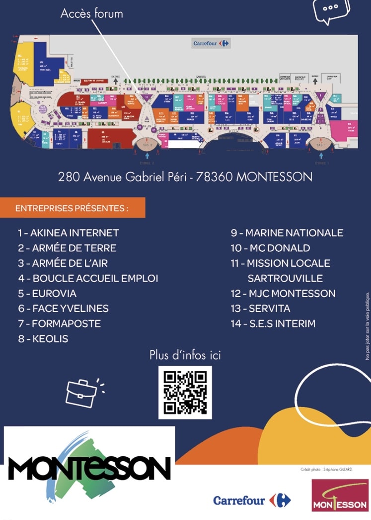 Montesson Forum Jeunes et entreprises Paris Ouest
