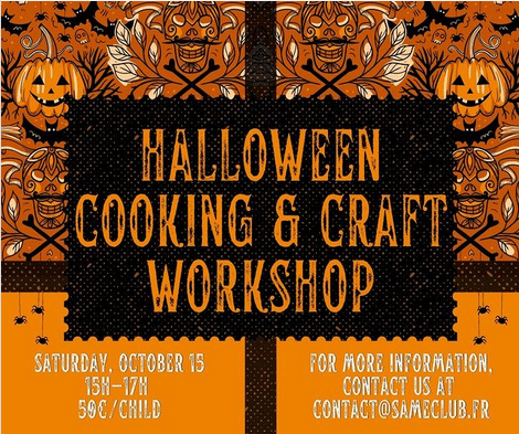 Same Club Mareil Marly Halloween Cooking and Craft