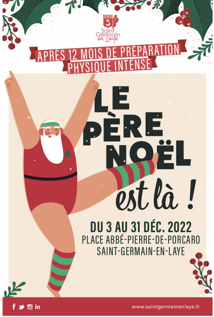 Le Pere Noel est la Saint Germain en Laye