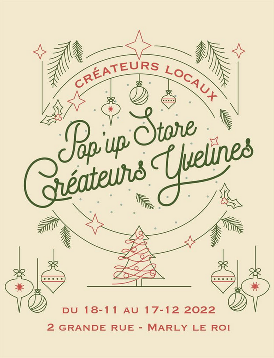 Pop up Createur Locaux Marly le Roi