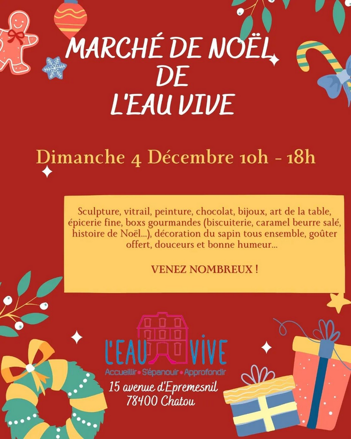 Marche de Noel Eau Vive Chatou
