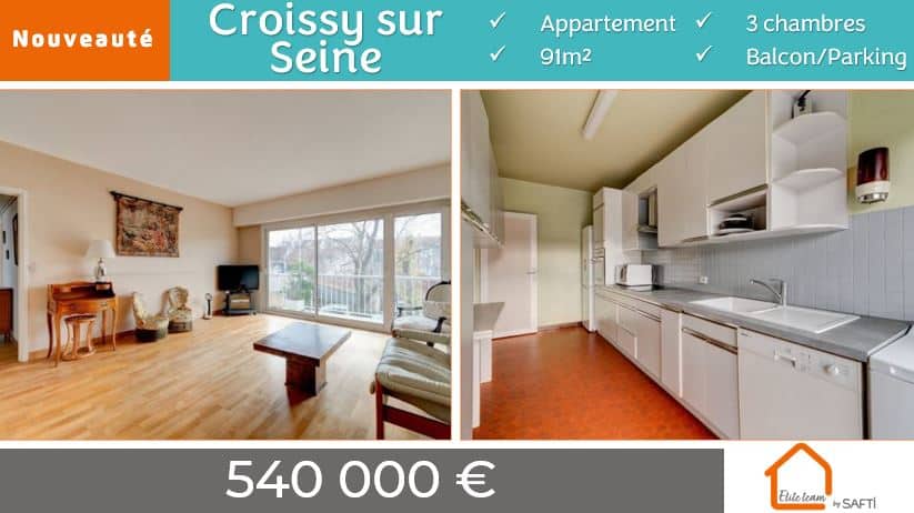 Appartment à Croissy-sur-Seine  Paris Ouest