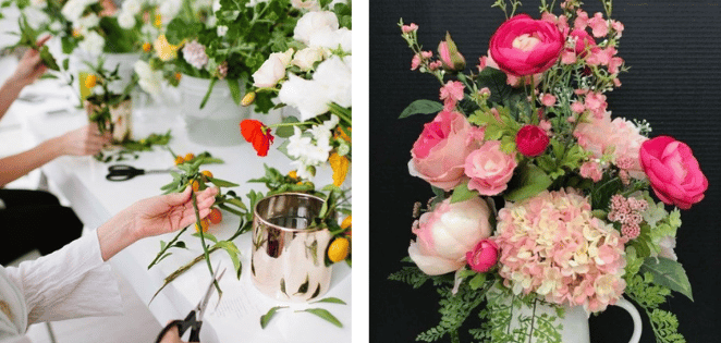 Mon panier a fleurs atelier floral Saint germain en Laye