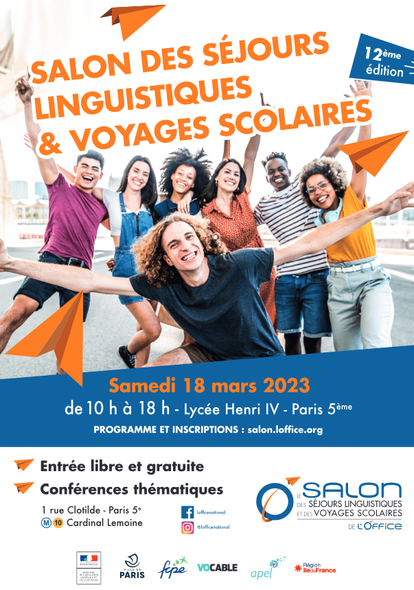  Salon des Séjours Linguistiques Voyages Scolaires