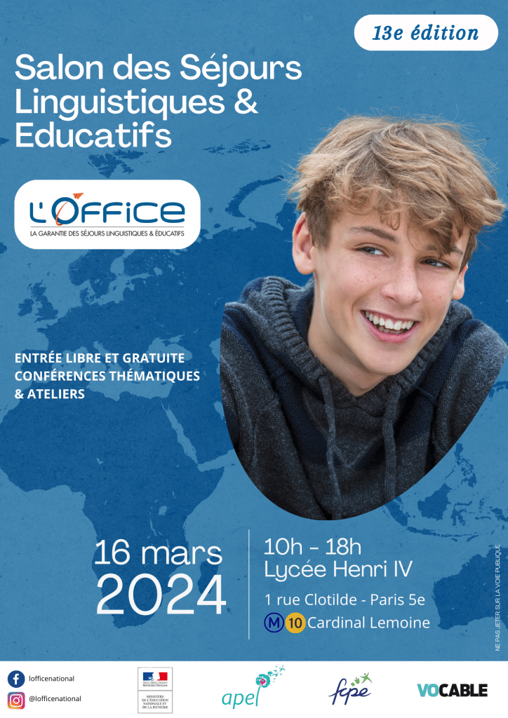 Salon des sejours linguistiques Paris Henry 4