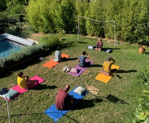 Yoga a la canopee de Mareil