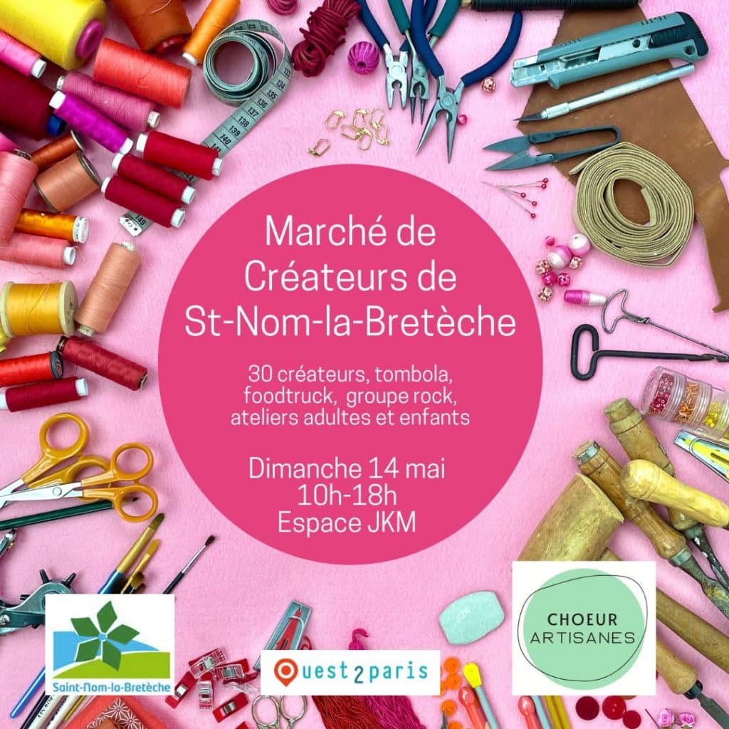 Le Marché des Créateurs le 14 mai ouest de Paris