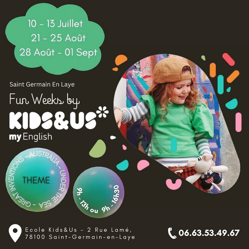 kids and us saint germain en laye - paris ouest