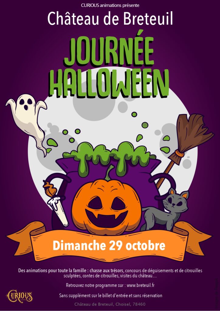 Halloween-2023 au Chateau de Breteil Paris ouest