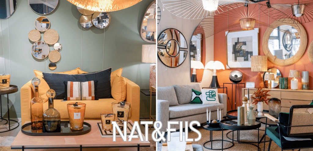 Nat & Fils Magasin de décoration en Yvelines et Hauts de Seine