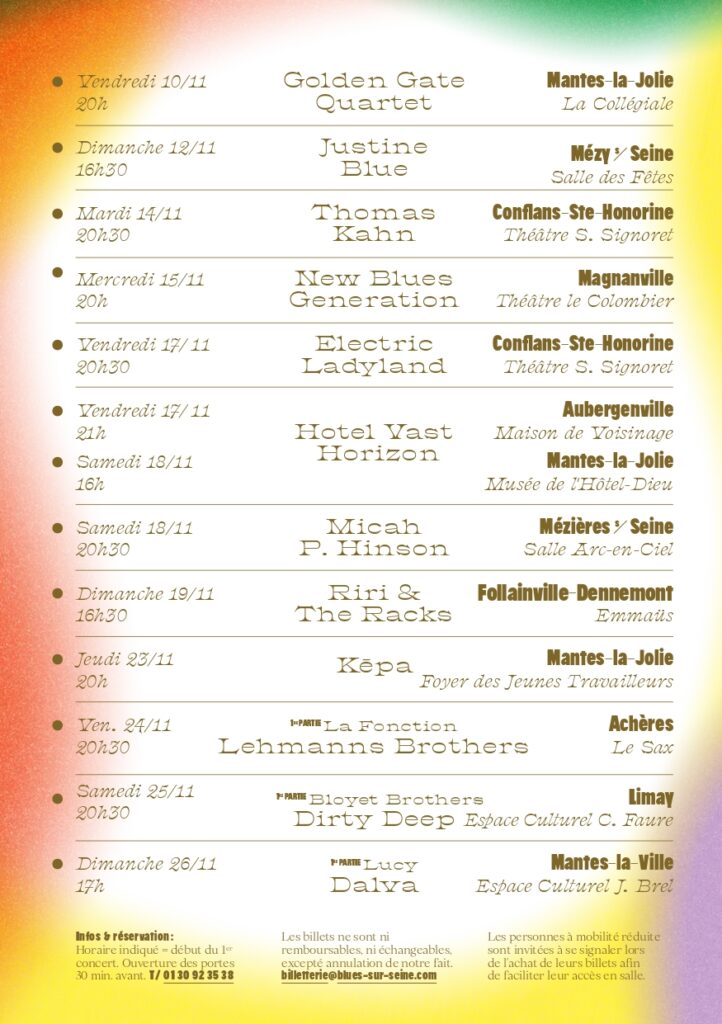 Blues en Saine Paris ouest - ouest de paris