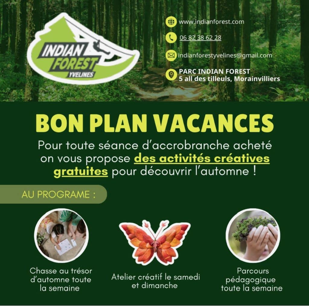 Indian Forest Morainvillier Bon plan vacances