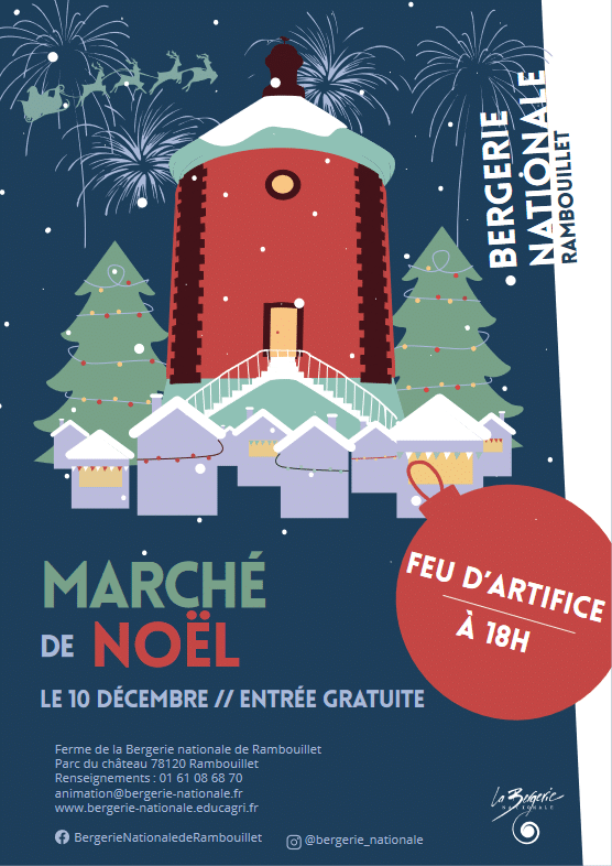 La Bergerie fete noel Ouest de Paris .