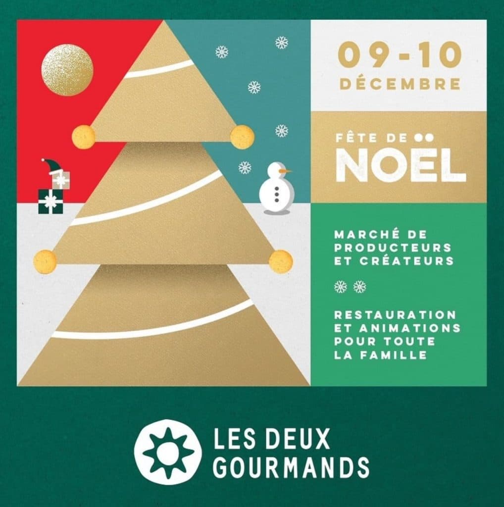 Fete de Noel chez Les Deux Gourmands Crespieres