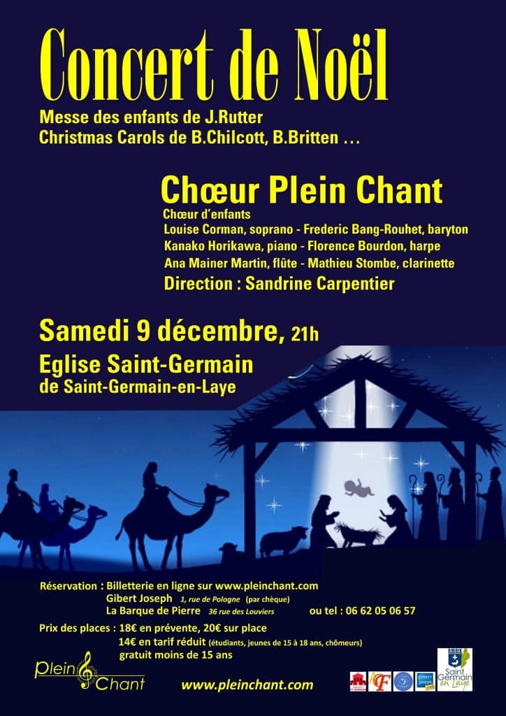 Concert Plein Chant - Chants de Noel