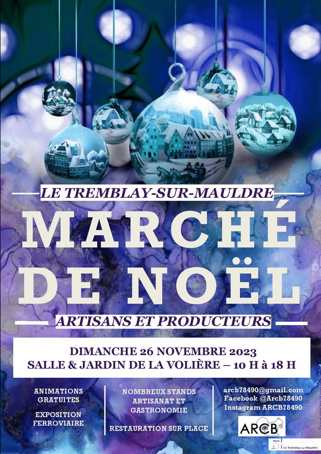 Marche de Noel - Le Tremblay sur Mauldre Artisants et Producteurs