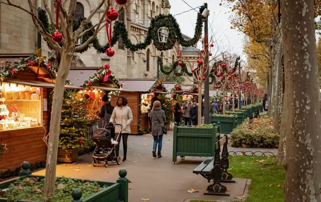 Village-de-noël a Neuilly sur Seine