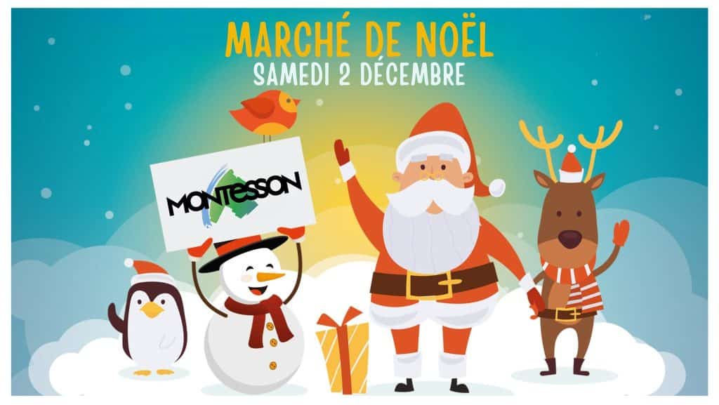 2 decembre Marche de Noel de la Ville de Montessonv