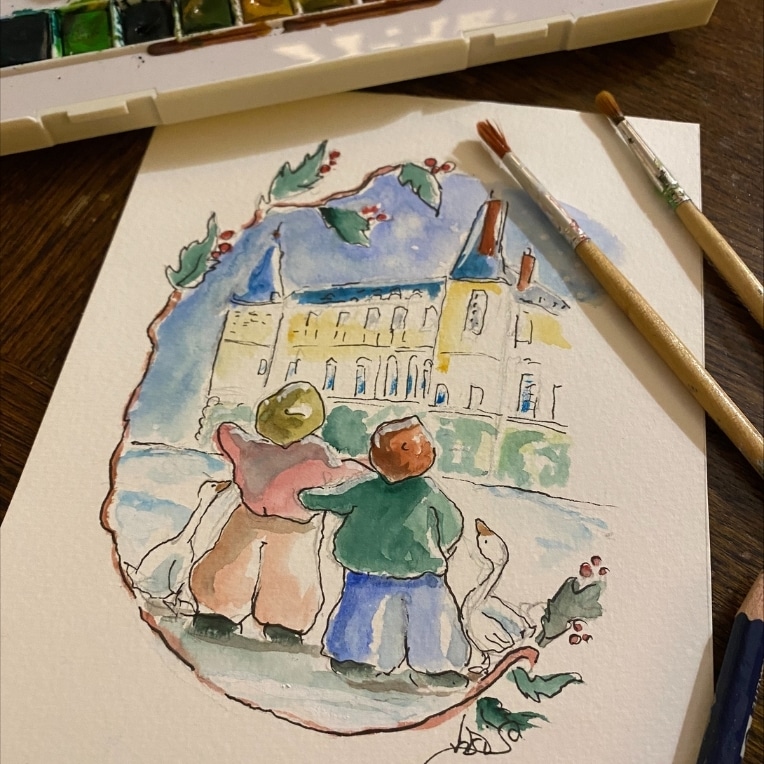 Château de Rambouillet Atelier de dessin Paris ouest .