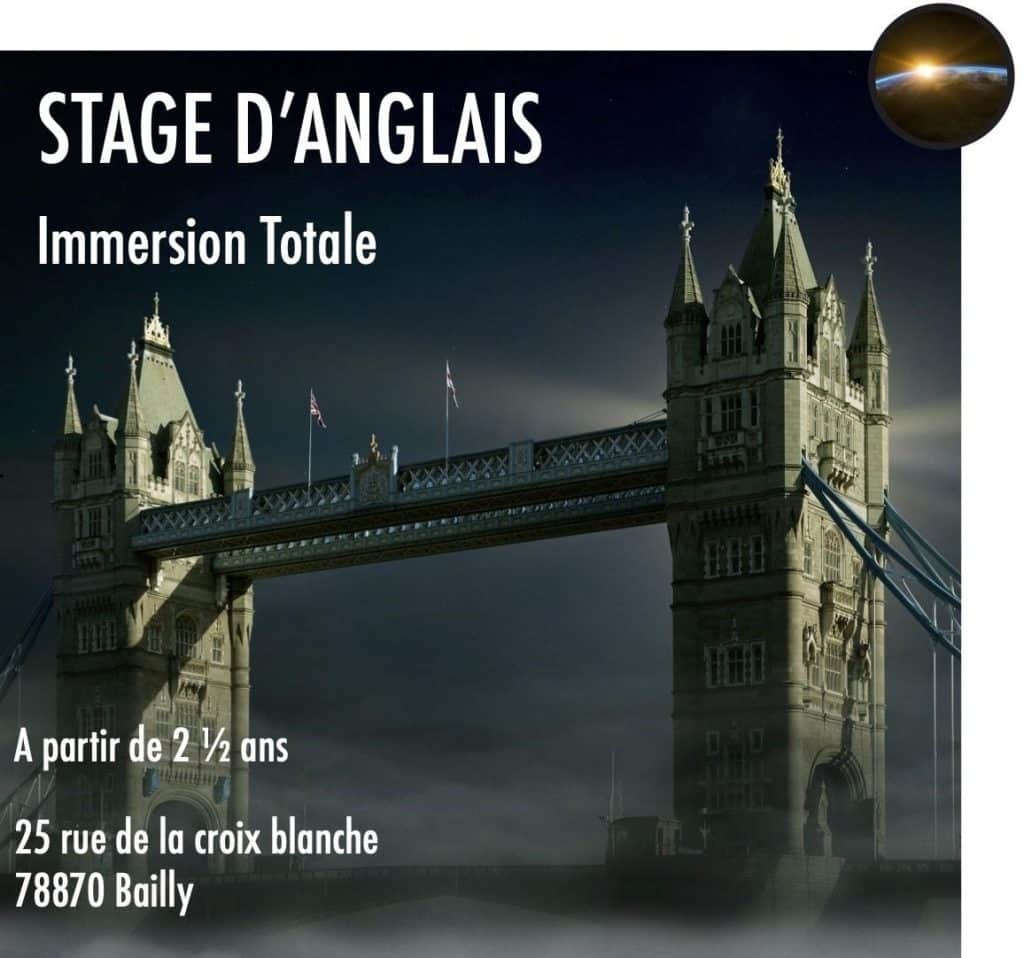 Stage d'anglais - NCL78 Ouest2paris