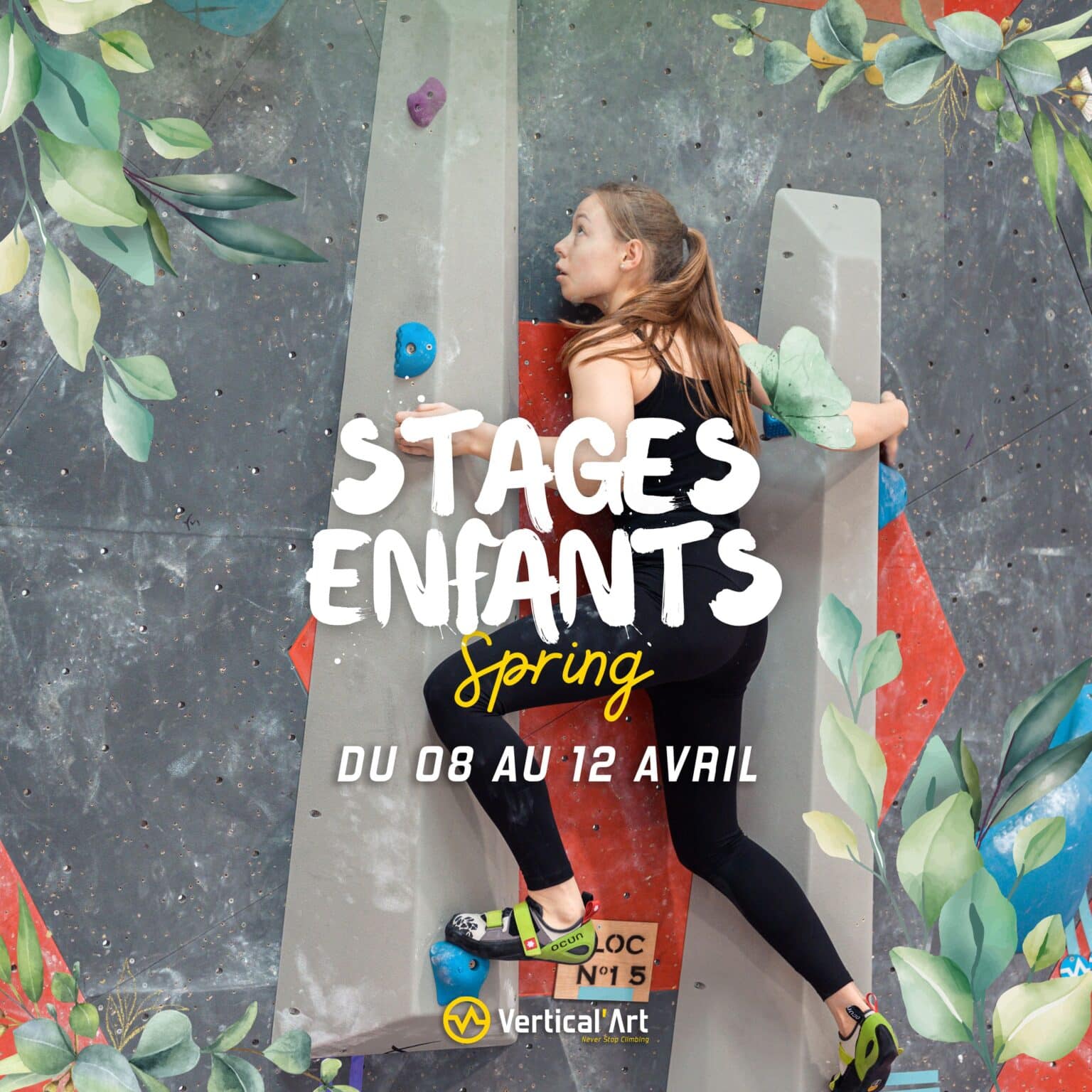 stages escalade -enfants-SQY