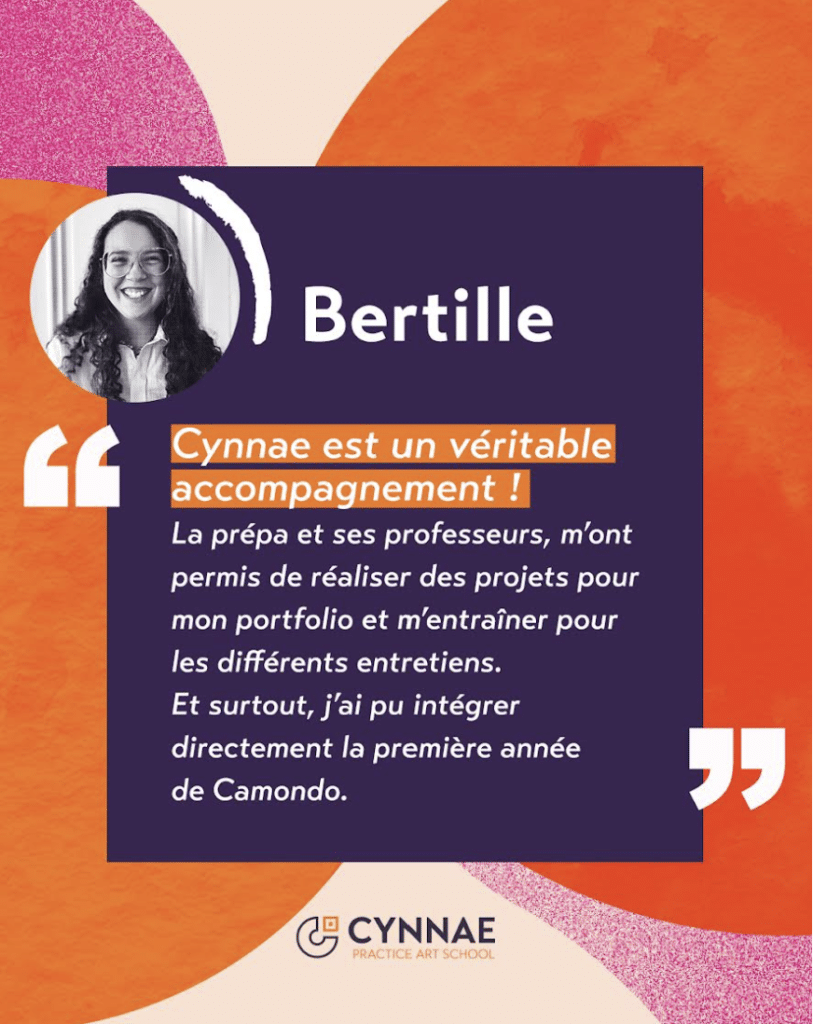 Cynnae - témoignage bertille