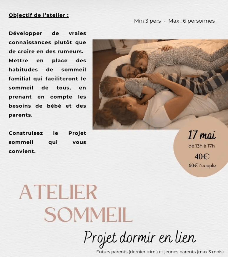Maternelle & Ribambelle - Le futur sommeil de votre enfant