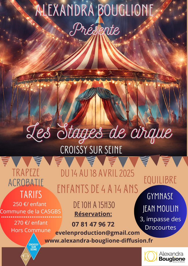 Stage Cirque Croissy sur Seine