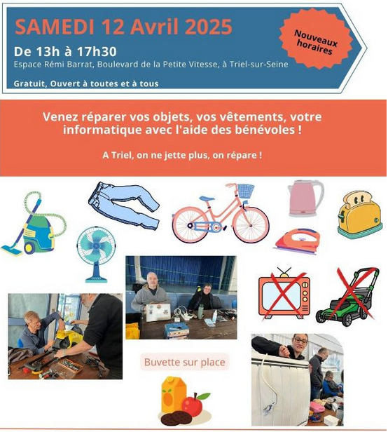 Triel environnement - atelier semis repair cafe
