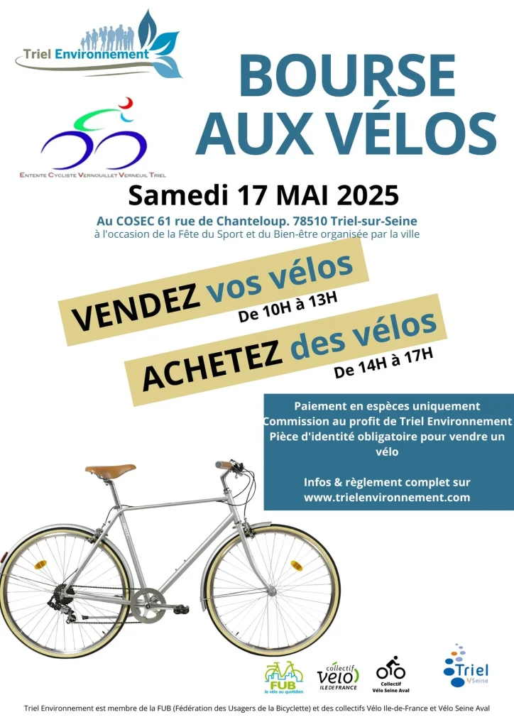 Bourse aux Vélos Triel sur Seine