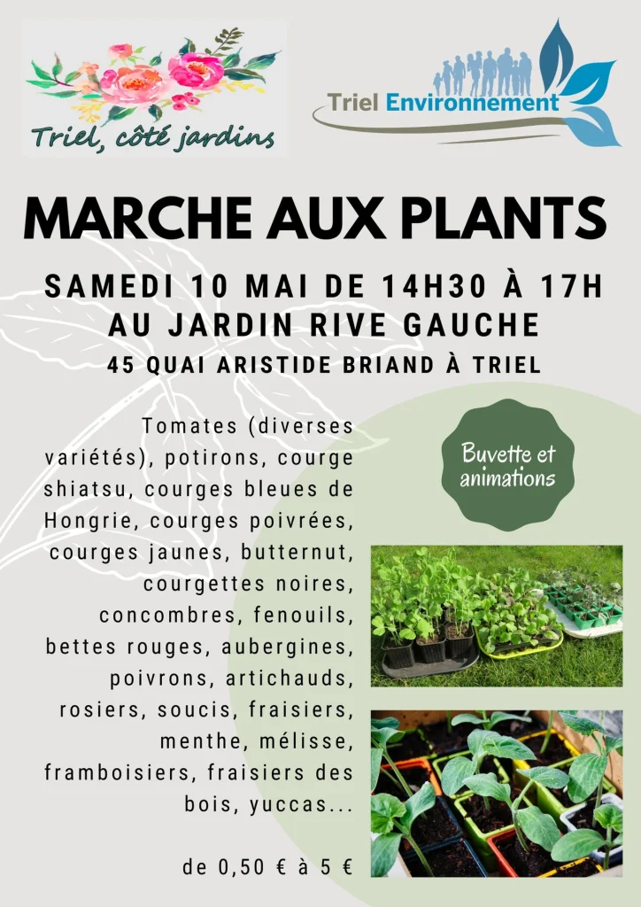 Marche aux plants Triel sur seine
