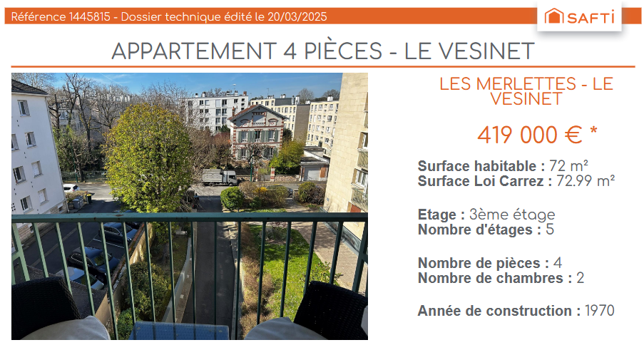 SAFTI Veronique Lenoir Paris Ouest