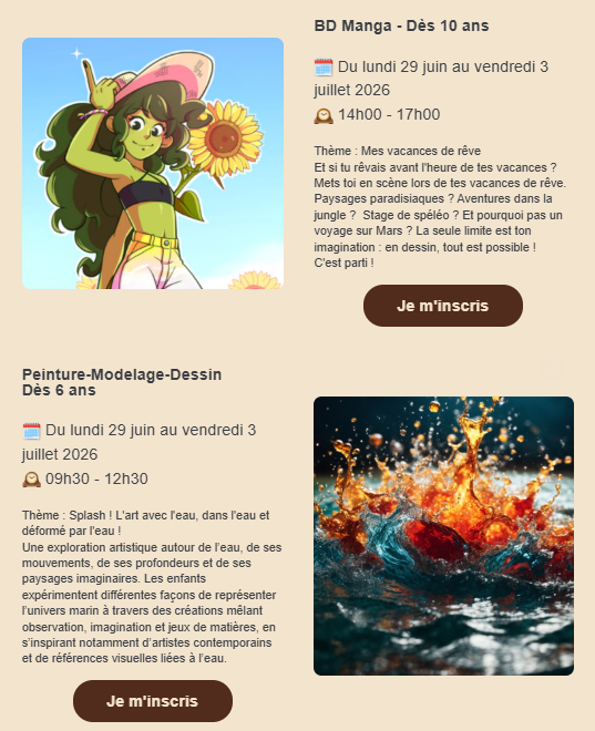 Ateliers Terre et Feu Maisons Laffitte 